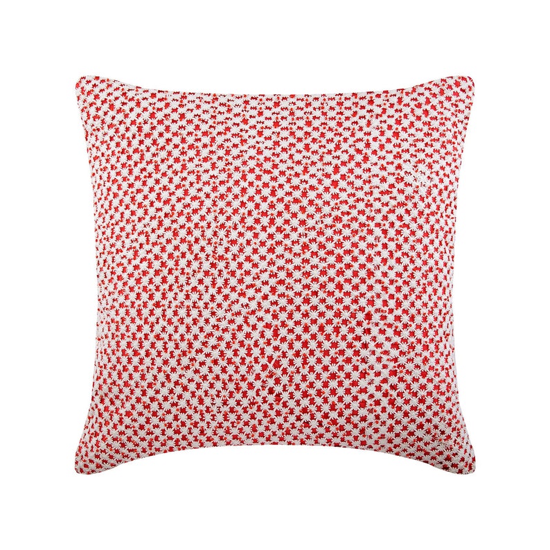 Designer Coral Pink Throw Pillow Cover 16x16 Etsy