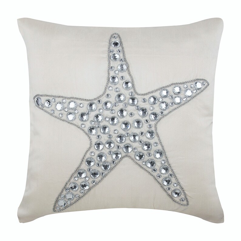 Starfish Decorative Throw Pillow Covers Accent Couch Toss Etsy