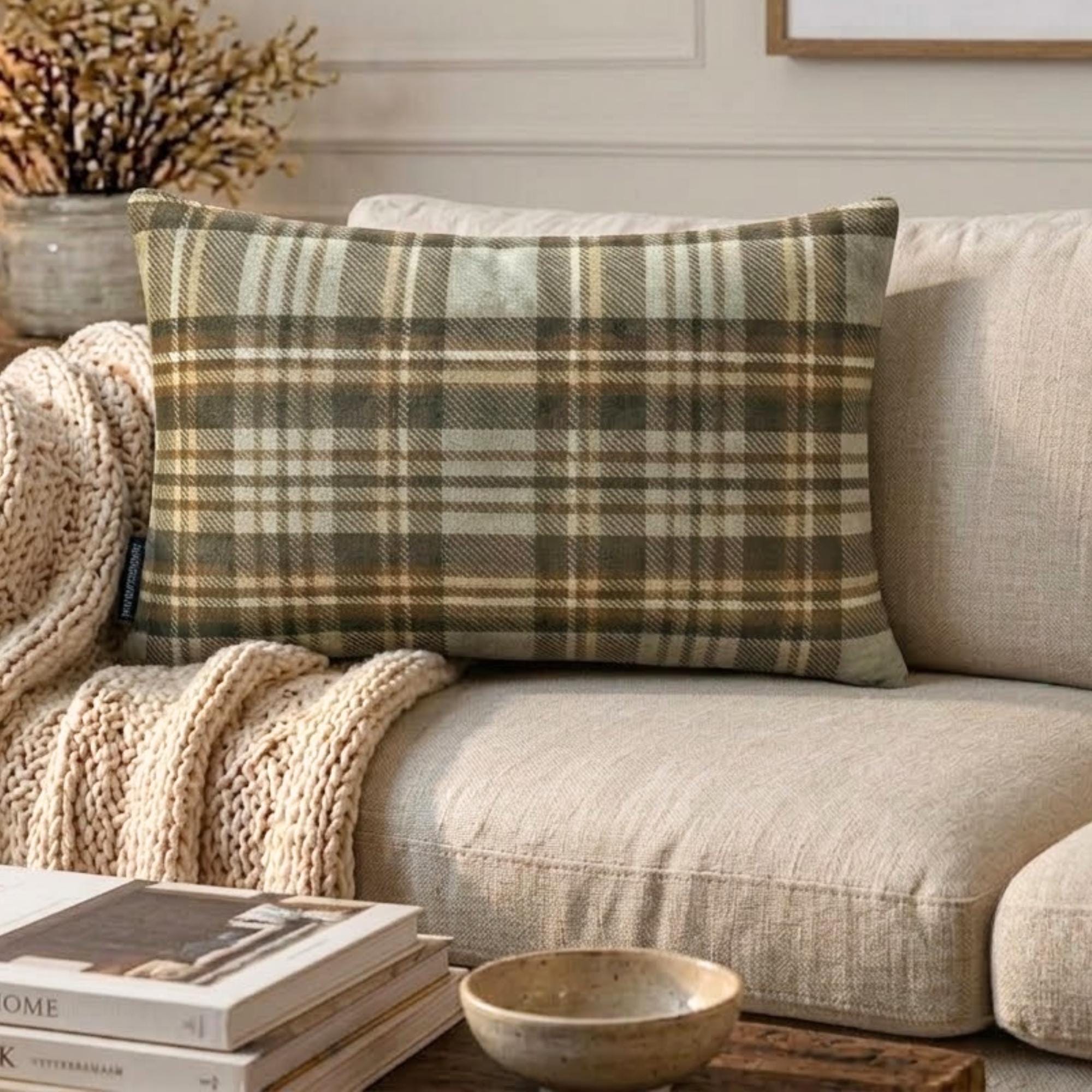 Burberry Pillow - Etsy
