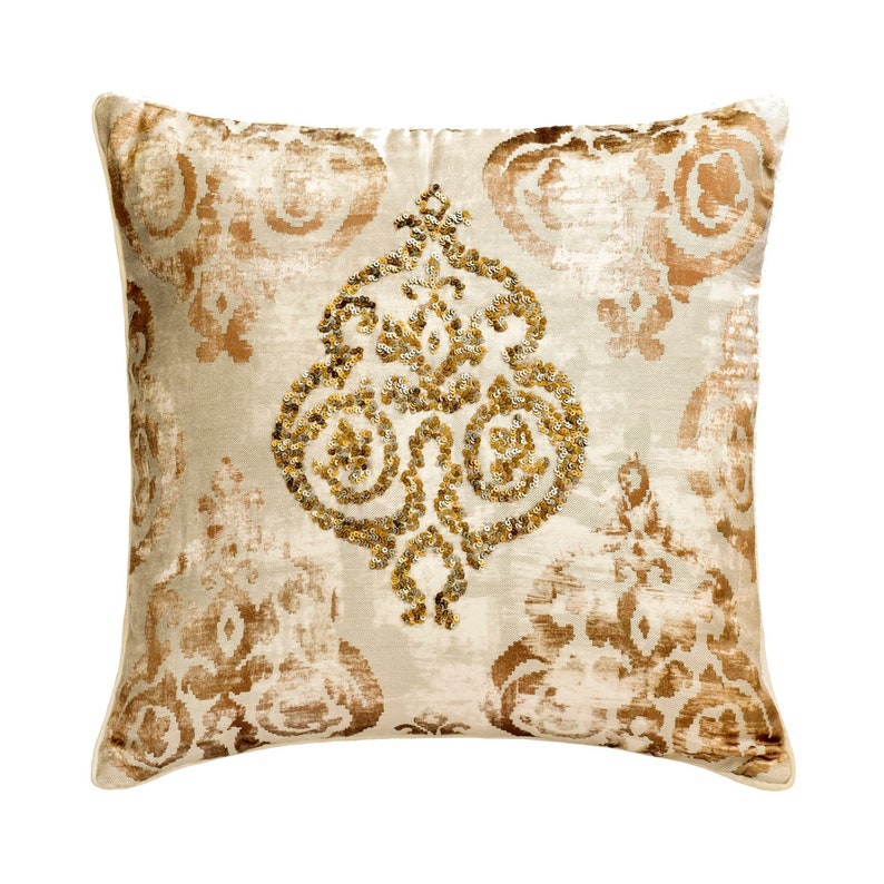 Decorative Euro Sham 24x24/26x26 Gold Etsy