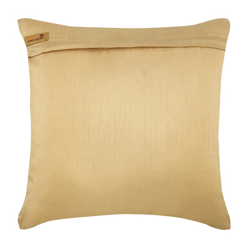 Luxury Gold Throw Pillow Cover 16x16 Art Silk Etsy