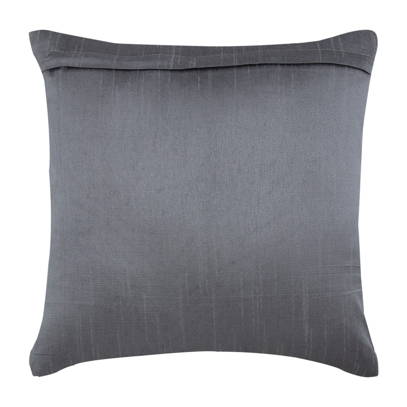 Designer Silver Euro Size Pillow Cover Etsy