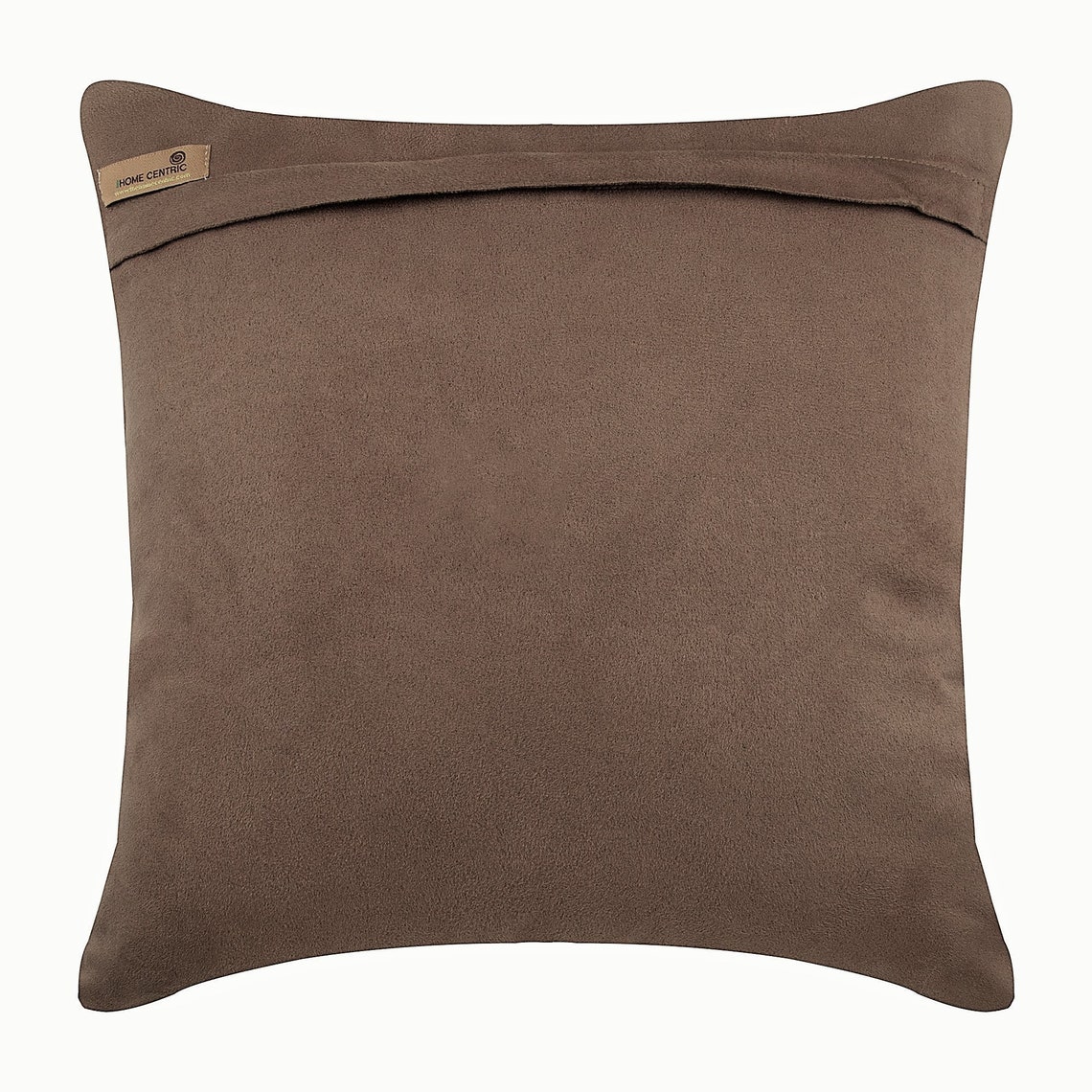 Designer Brown Pillow Cover for Bed 24x24 / Etsy