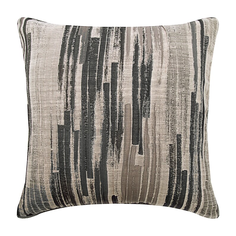 Decorative Grey Euro Sham Cover 24x24 / Etsy