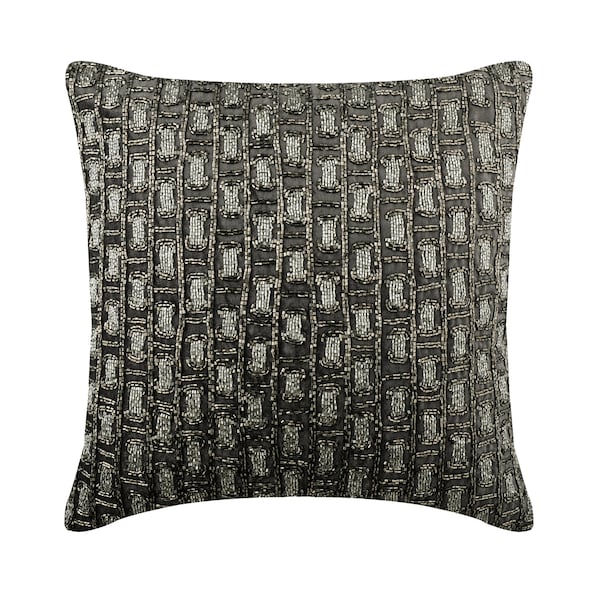 Charcoal Gray Velvet Pillow Etsy