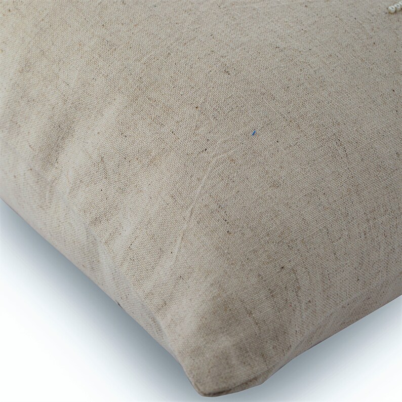 Cotton Linen Beige Sofa Pillow Cover 16x16 Etsy