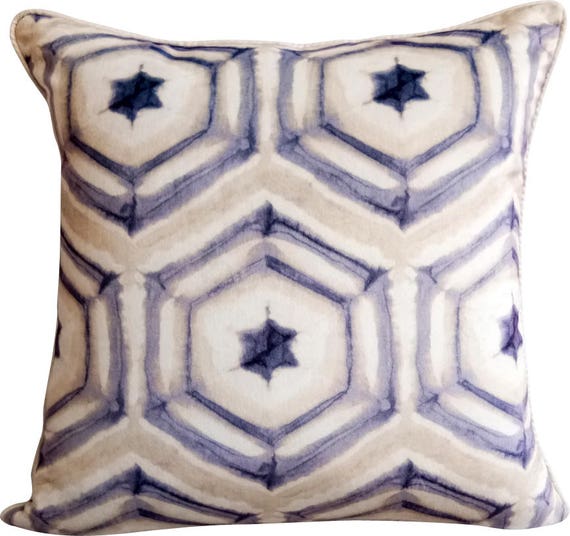 Luxe brodé Décoratif Broderie Housse de coussin 16 X 16/"