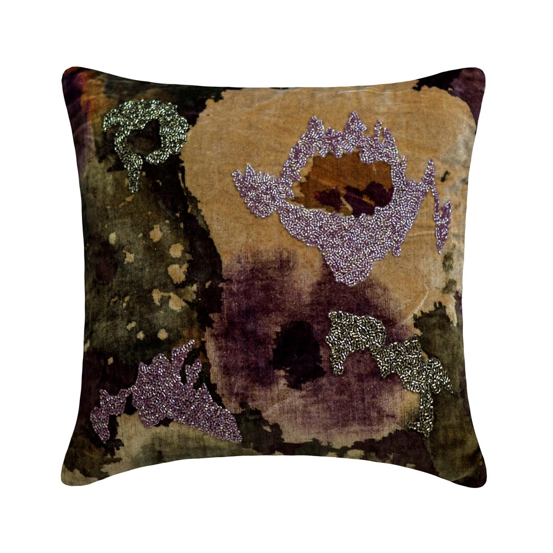 Decorative Pillow Cover 16x16 Velvet Throw Pillow Etsy