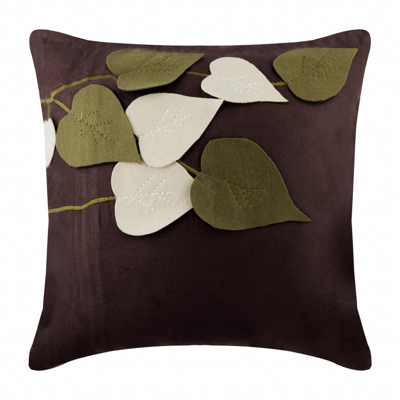 suede throw pillows