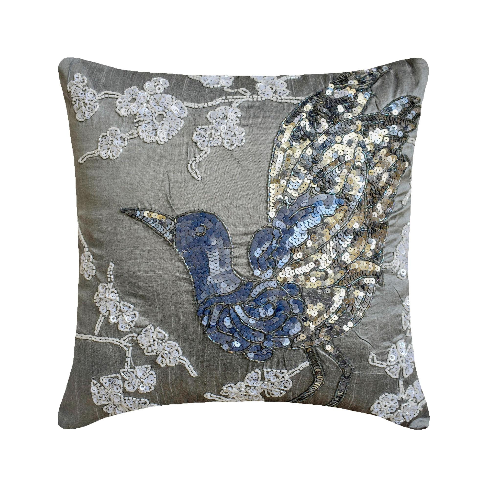 The HomeCentric Cushion Cover, Pack Of 2, 22x22 Inch (55x55 Cm) Throw