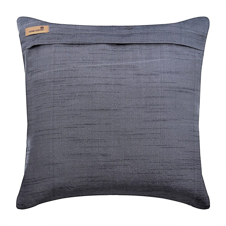 Luxury Charcoal Gray Sofa Throw Pillow Large 24x24 Etsy