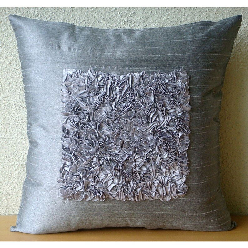 Luxury Throws For Sofa 16x16 Art Silk Toss Etsy