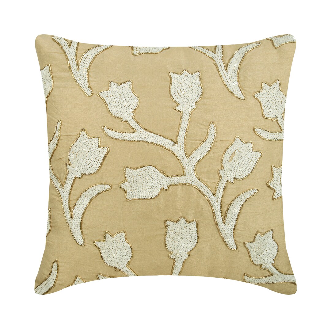 Luxury Beige Sofa Throw Pillow Large 24x24 / Etsy