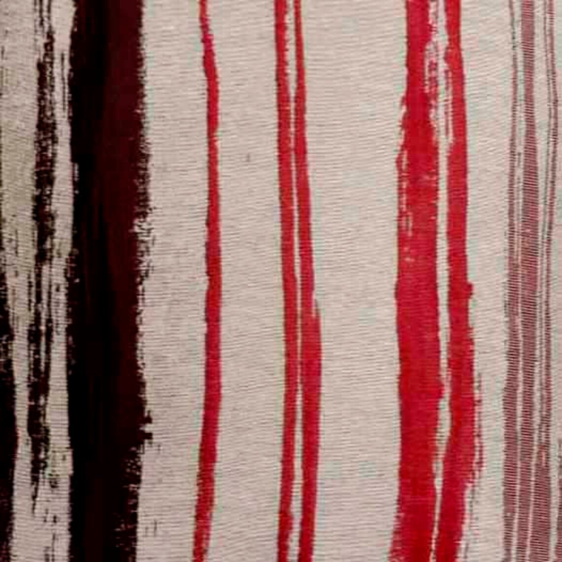 Jacquard Silk Red Pillow Cases Vintage 16x16 Etsy