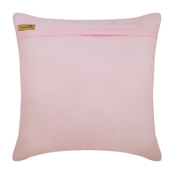 Handmade Pink European Pillow - Etsy