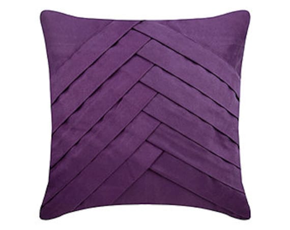 Decorative Purple Toss Throw Pillow Decorative Purple Toss Throw Pillow