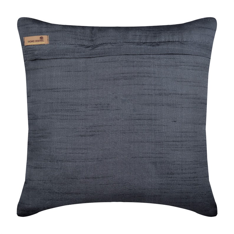 Bed Pillow Charcoal Gray Decorative 24x24 / Etsy