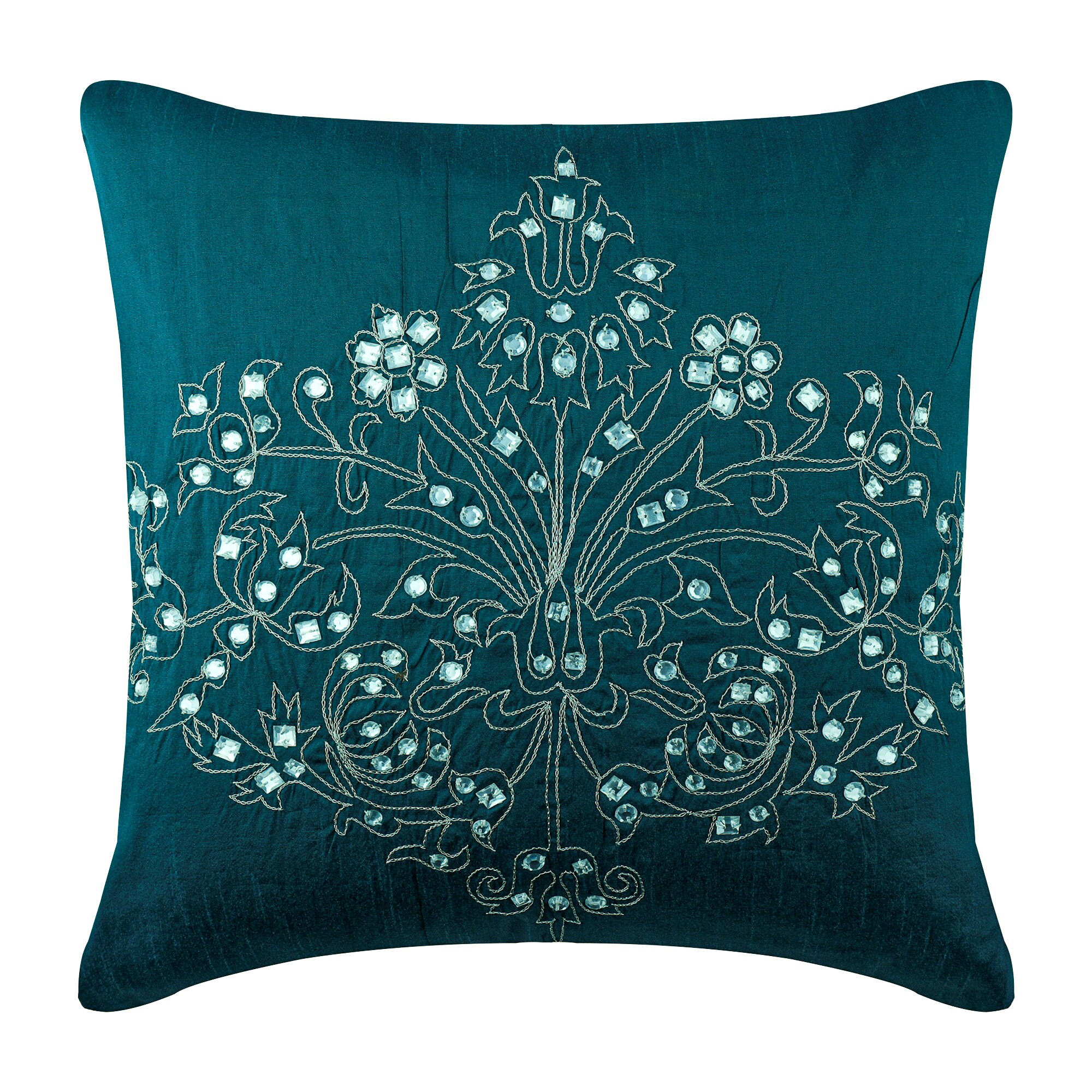 Art Silk Cushion Pillow Lace Pillow Cushion Nature Floral Snowy Blooms 26x26 Decorative Teal Blue European Pillowcase 24x24 Art Silk Cushion Pillow Lace Pillow Cushion Nature Floral Snowy Blooms 26x26 Decorative Teal Blue European Pillowcase 24x24