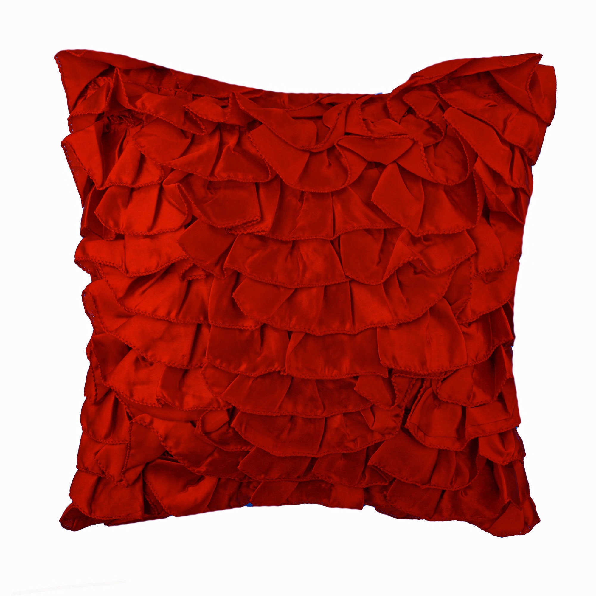 satin throw pillow