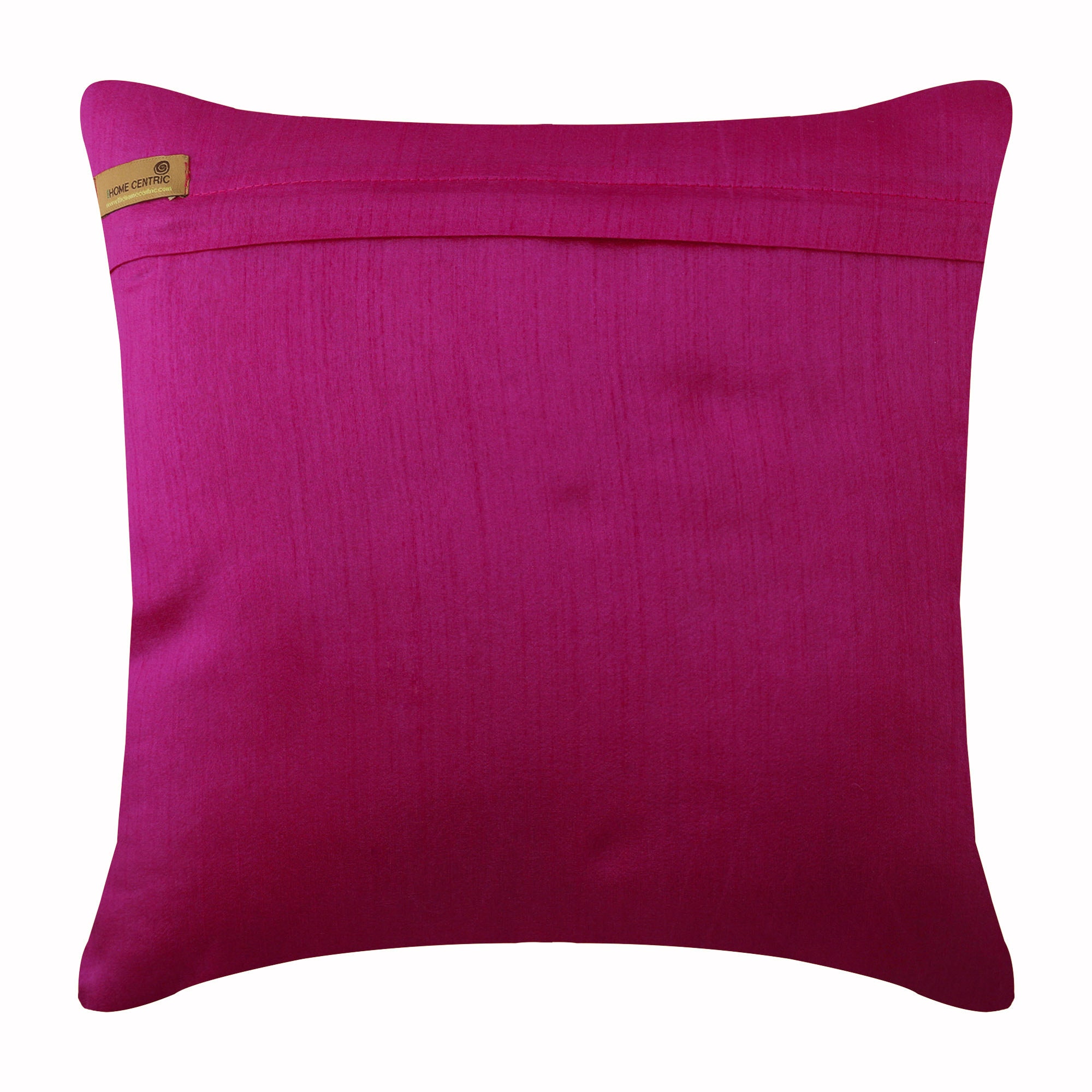 Art Silk Fuchsia Pink Throw Cushion 16x16 Etsy