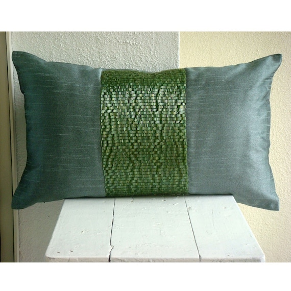 Decorative Oblong / Lumbar Pillow Cover Accent Pillow Couch Etsy