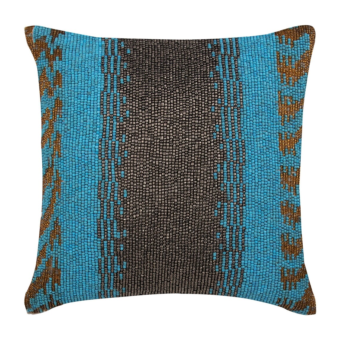 Decorative Aqua Blue Euro Pillow Cover 24x24 / Etsy
