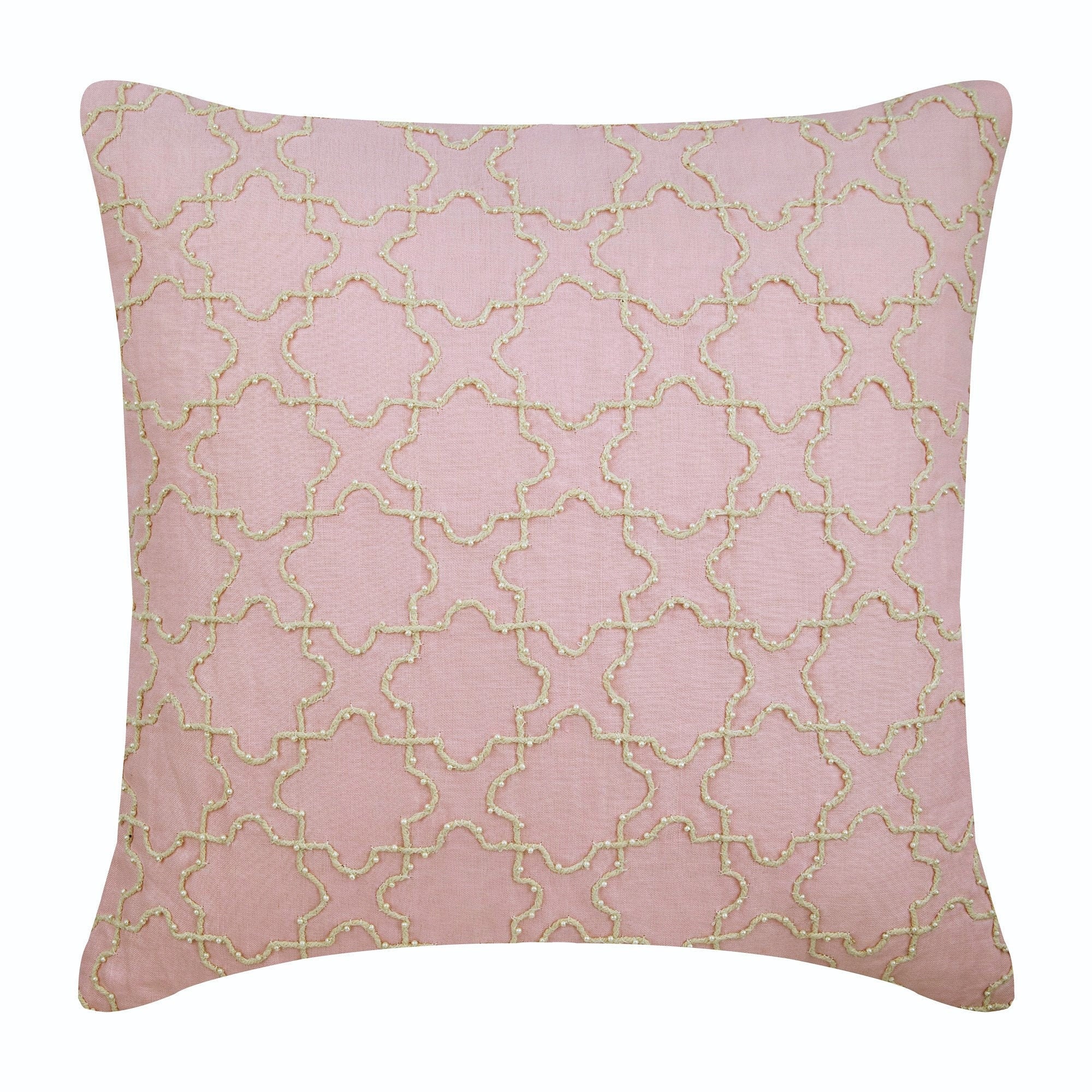 Handmade Pink European Pillow - Etsy