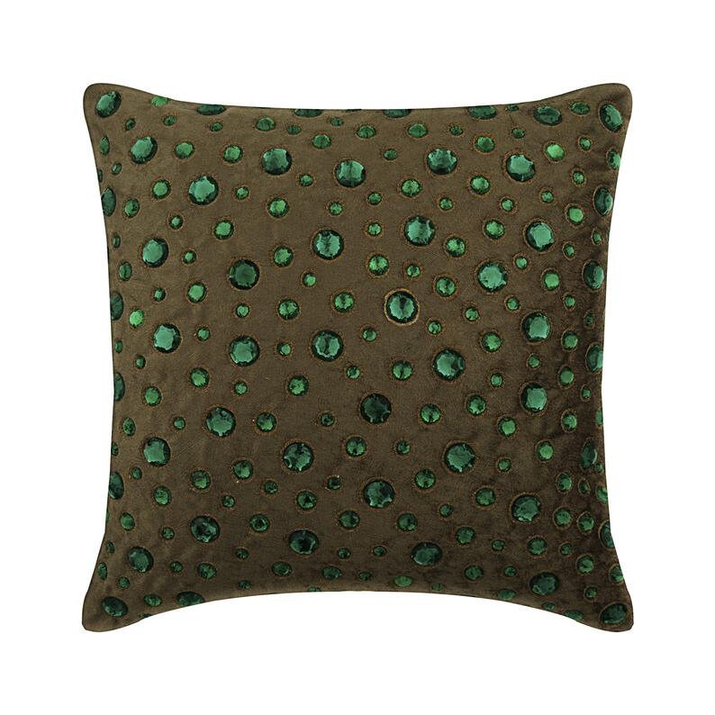 Decorative Throw Pillow Cover Emerald Collection Pillow Cover Etsy