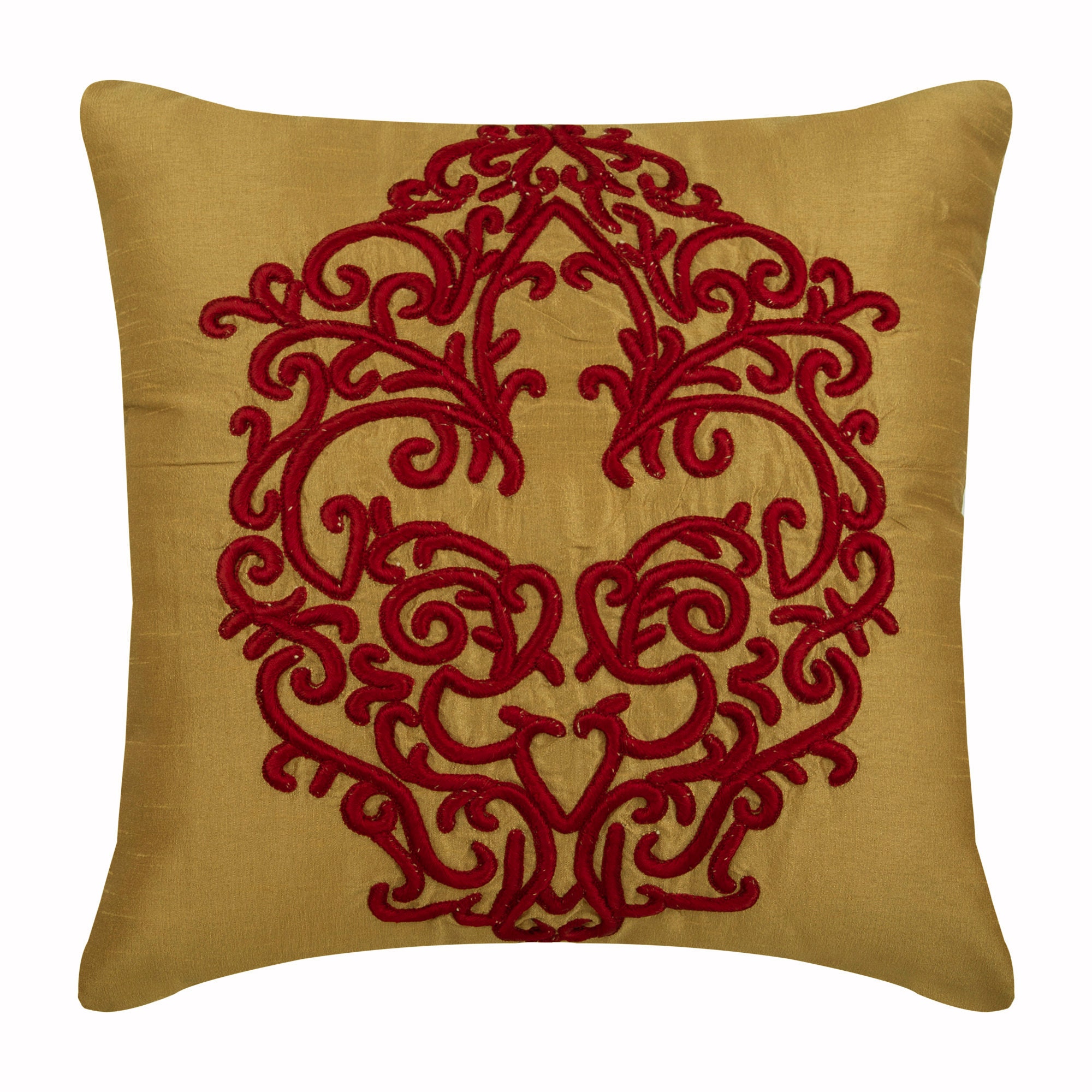 LOUIS VUITTON LV Monogram Luggage Lumbar Vintage Silk Scarf Pillow  Decorative Throw Pillow