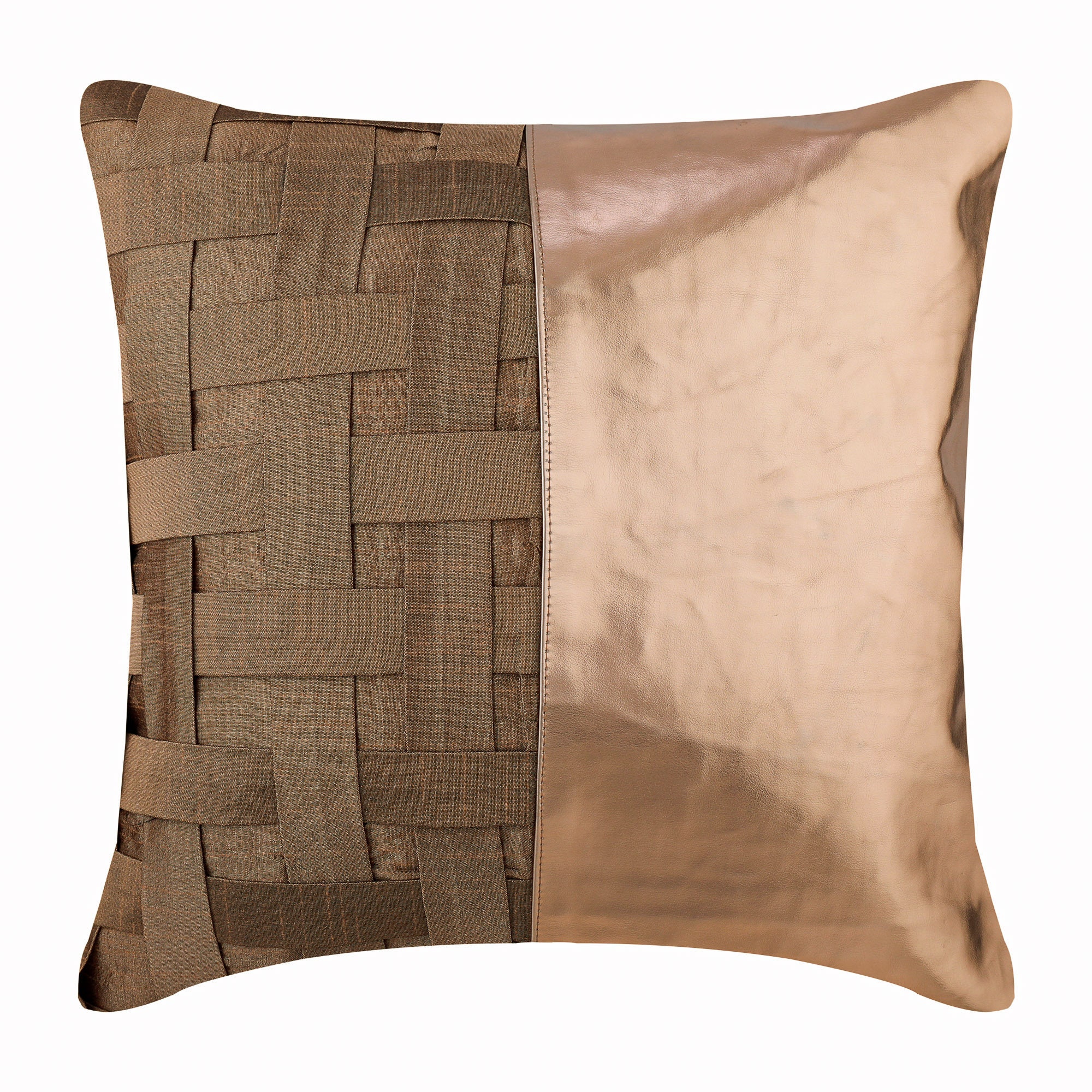 copper pillow cover
