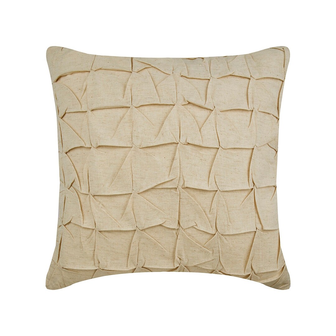 Luxury Beige Sofa Throw Pillow Large 24x24 / Etsy