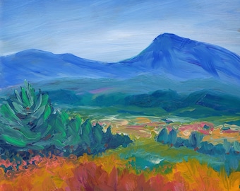 Mary's Peak 34 Original landscape oil painting