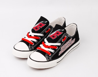 Carolina Hurricanes Sneakers, Hockey Fan Plimsolls, Game Day Shoes, Team Spirit Gear