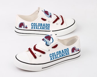 Scarpe da ginnastica personalizzate con logo della squadra, scarpe da hockey personalizzate per tifosi, scarpe per il giorno della partita, regalo per la squadra di cheerleader.