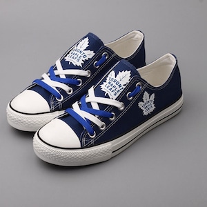 Hockey, Toronto Maple Leafs Schuhe, Schuhe, Hockey-Team, Segeltuchschuhe, Tennisschuhe, Geschenk, Druck, Fans, Toronto Maple Leafs, Ahornblätter