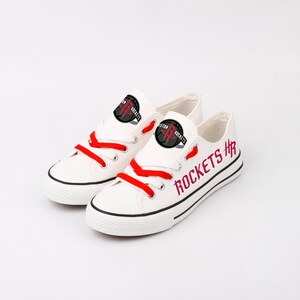 Houston Rockets, Houston Rockets Shoes, Rockets, Footwear, Basketball Team, Canvas Shoes, Gift, Print, Sneakers, Shoes, Birthday, Team, Fans