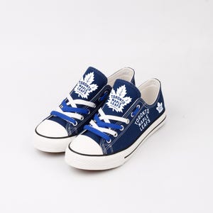Hockey, Toronto Maple Leafs Schuhe, Schuhe, Hockey-Team, Segeltuchschuhe, Tennisschuhe, Geschenk, Druck, Fans, Toronto Maple Leafs, Ahornblätter