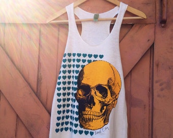 To Die For Organic Cotton Blend Tank - Natural White