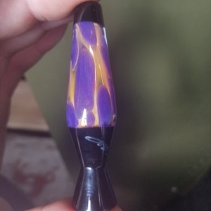 Purple "Groovy" Glass Pipe