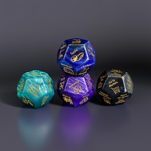 Dadi per la serata romantica, regalo di San Valentino, regalo di anniversario per lui/lei