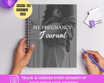 Pregnancy journal, birth plan, baby registry, pregnancy checklist, pregnancy milestone, pregnancy diary, pregnancy book, pregnancy planner
