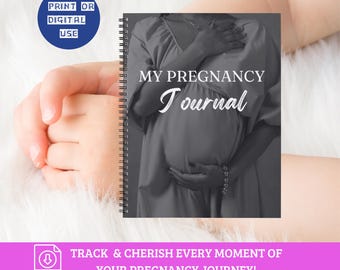 Pregnancy journal, birth plan, baby registry, pregnancy checklist, pregnancy milestone, pregnancy diary, pregnancy book, pregnancy planner