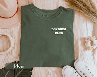 Comfort Colors® Boy Mom Club Heavyweight T-Shirt