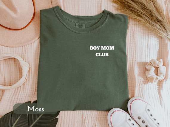 Comfort Colors® Boy Mom Club Heavyweight T-Shirt