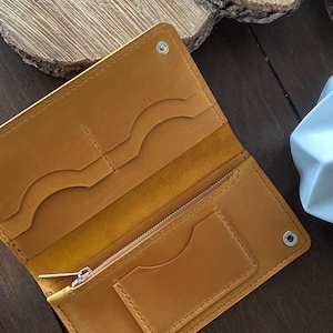 Handgefertigte Leder Geldbörse, Schwarz Leder Geldbörse, Herren Leder Geldbörse, Karte Geldbörse, Herren Geschenk Geldbörse, Vertikale Geldbörse, Echte Leder Geldbörse