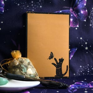 Celestial Cat Sticky Notes Stationery Notepad