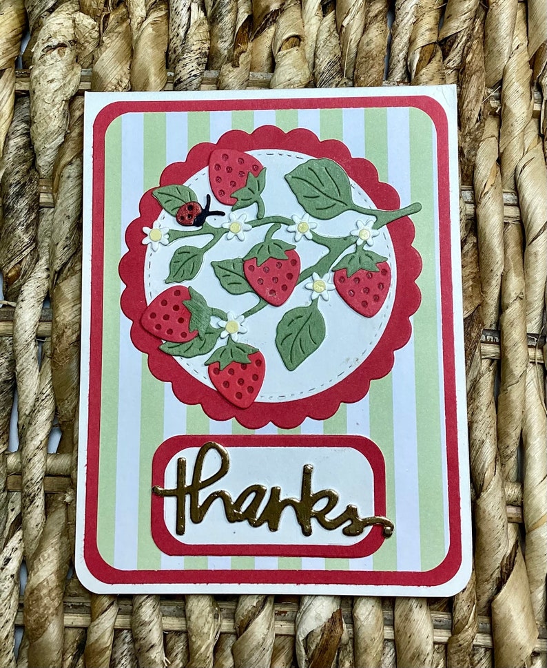 Thank You Card - Thank You Handmade Thoughtful Textured 3D Versatile ...