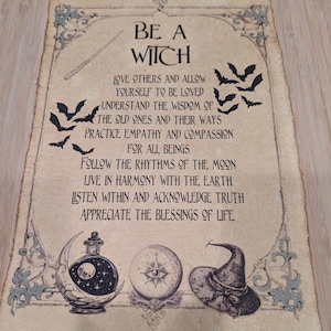 Be A Witch Sign