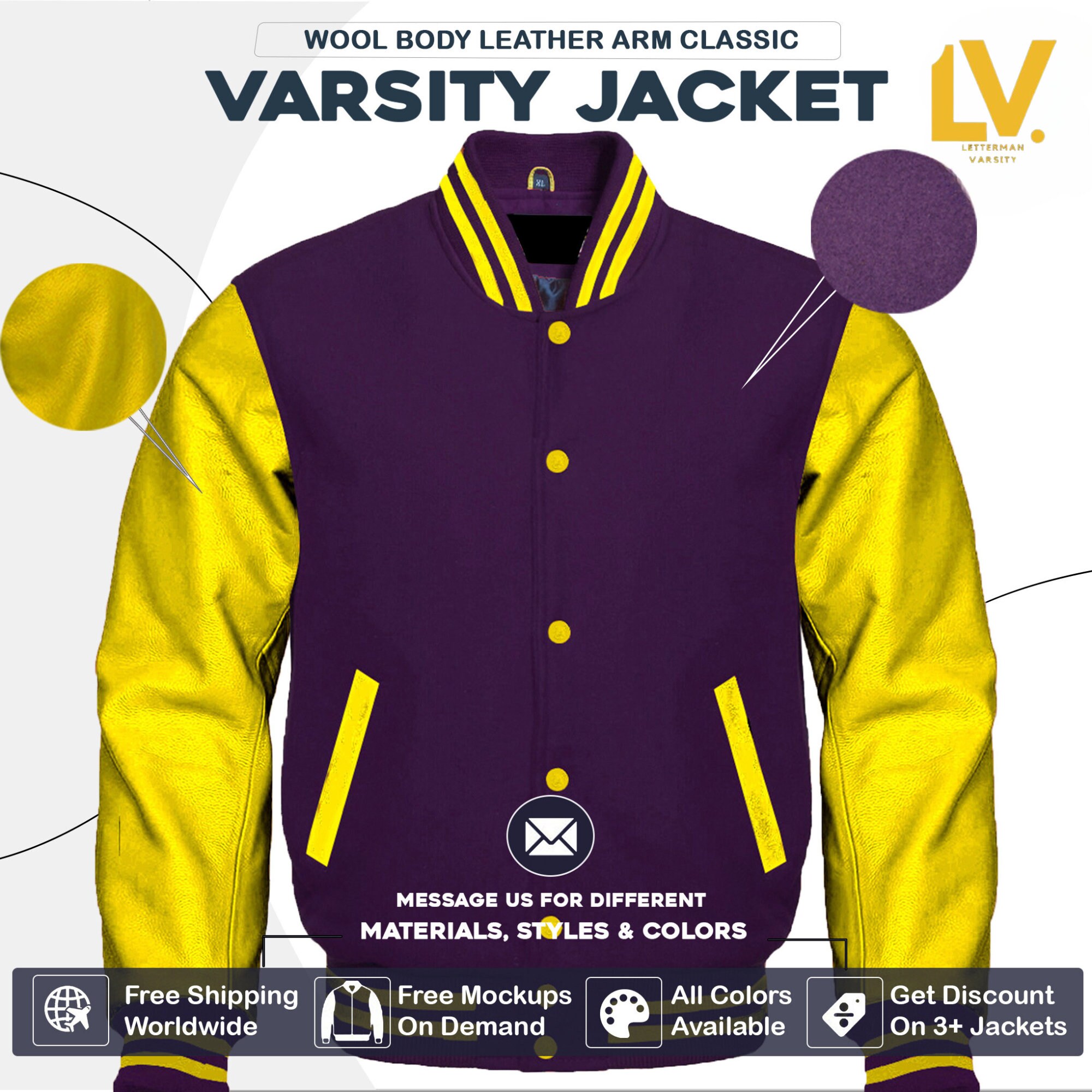 Purple Yellow Jacket New Zealand