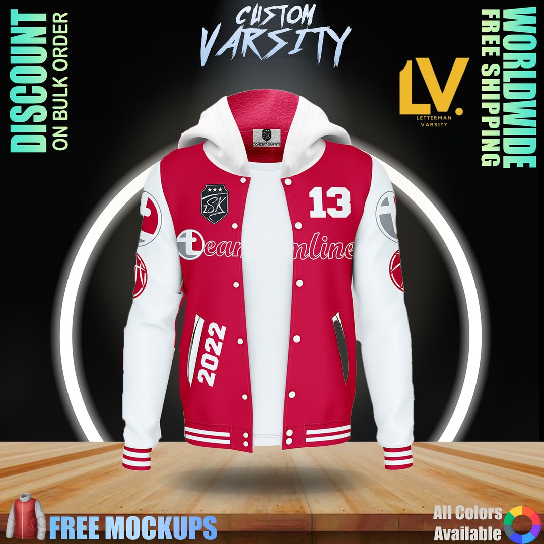 Custom Varsity Letterman Baseball Jacket Custom Varsity Letterman